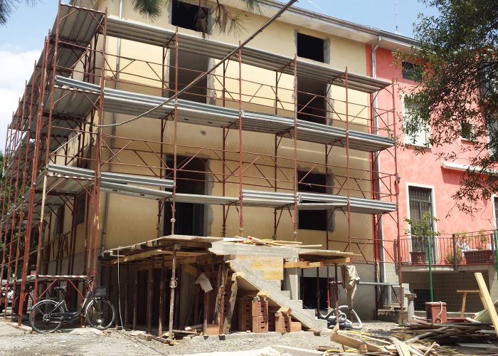 realizzazione nuovo terrazzo ristrutturazione condominio parma