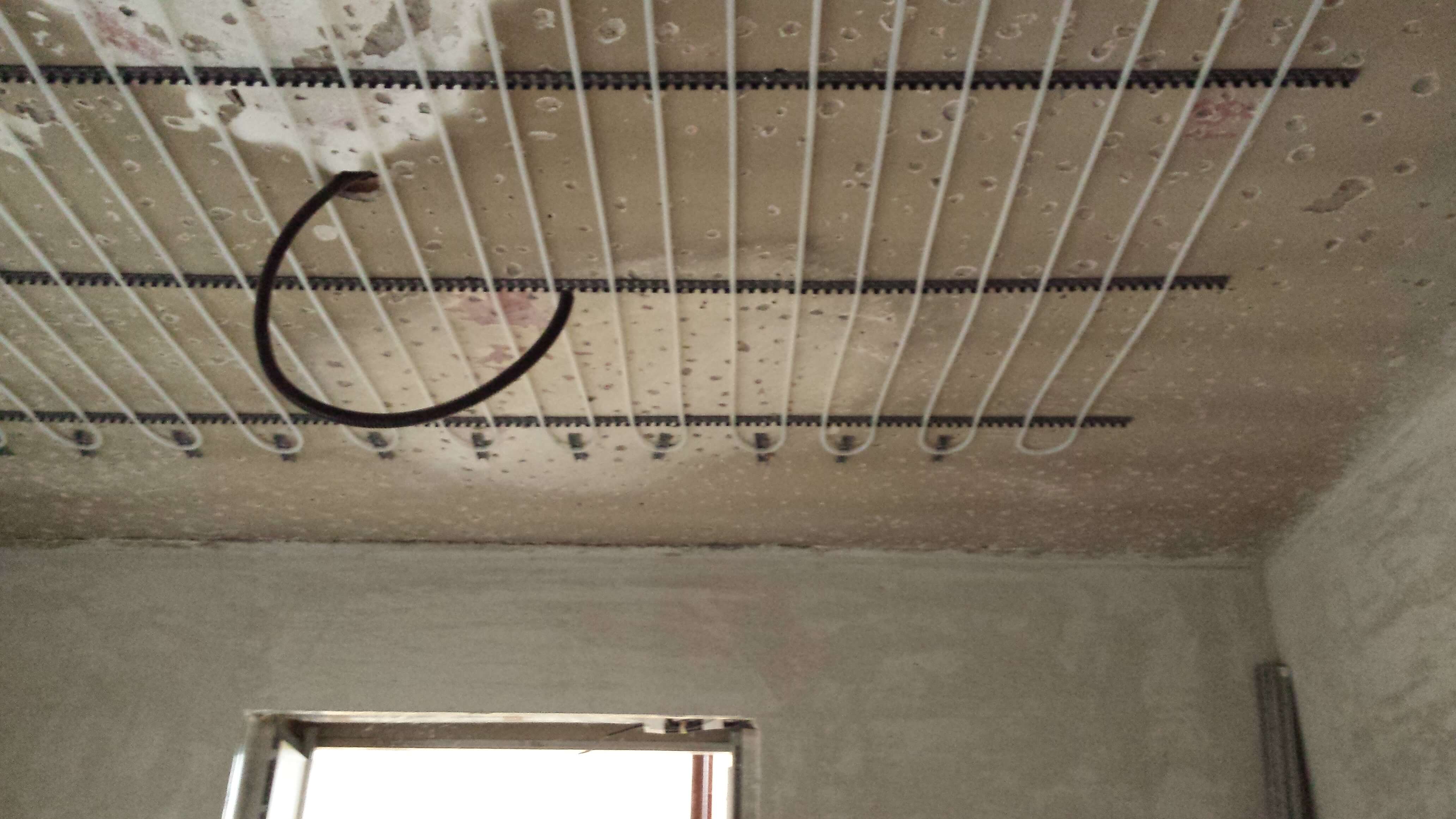 Ristrutturazione in bioedilizia - impianto radiante a soffitto - 1