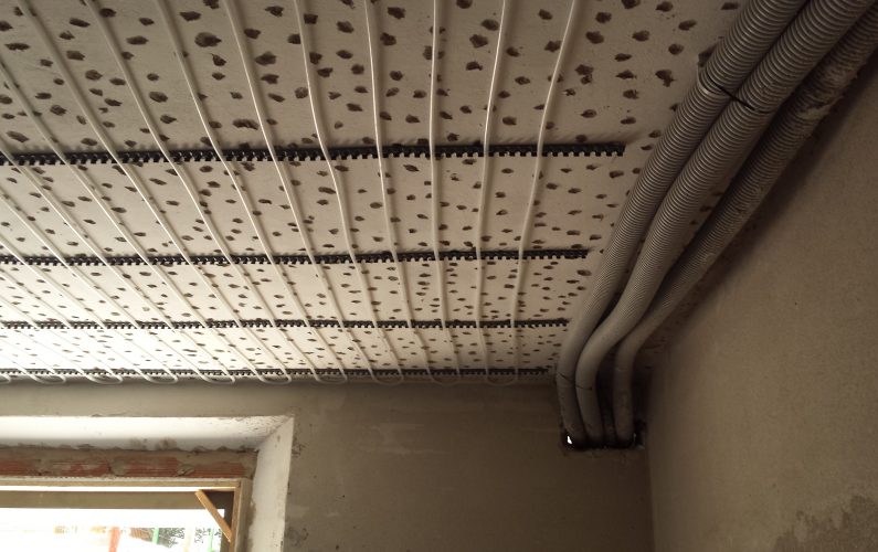 Ristrutturazione in bioedilizia - impianto radiante a soffitto - 3