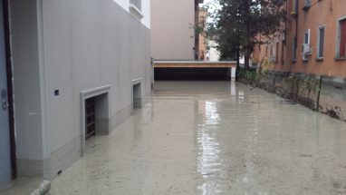 Ristrutturazione - edificio finito colpito da esondazione