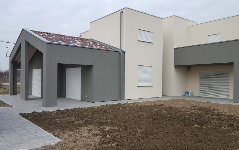 tetto per case in xlam e legno a vigheffio parma
